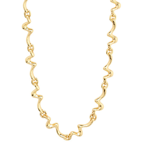 Penelope Recycled Necklace - Gold Plated