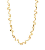 Penelope Recycled Necklace - Gold Plated