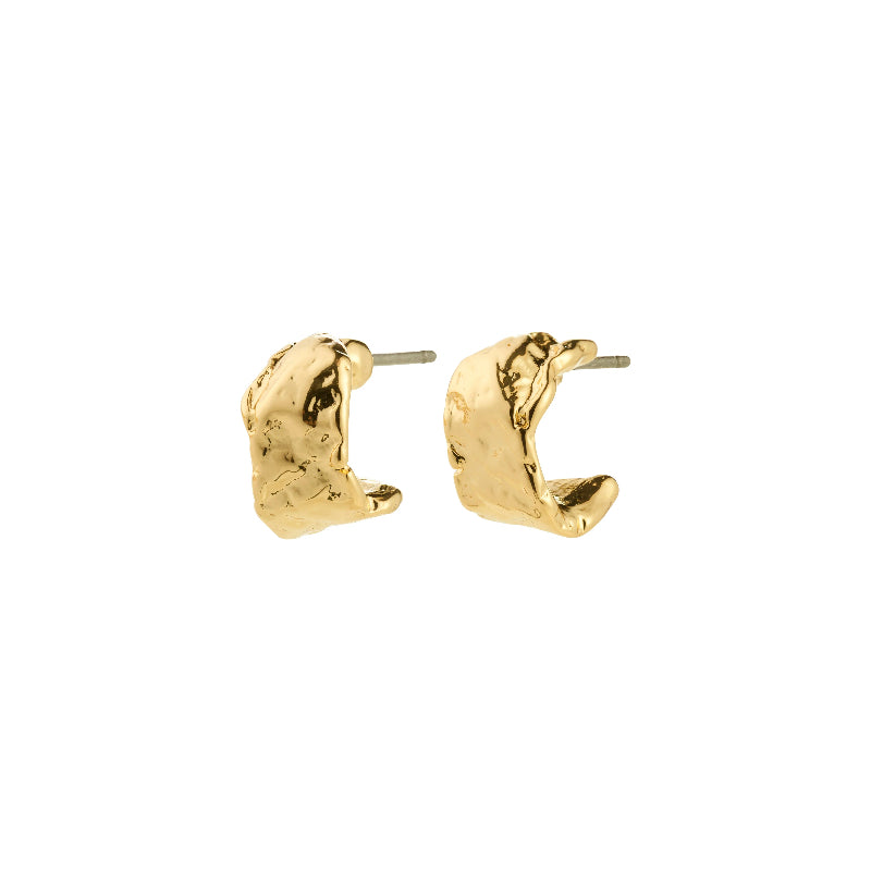 Instant Recycled Earrings - Gold Plated