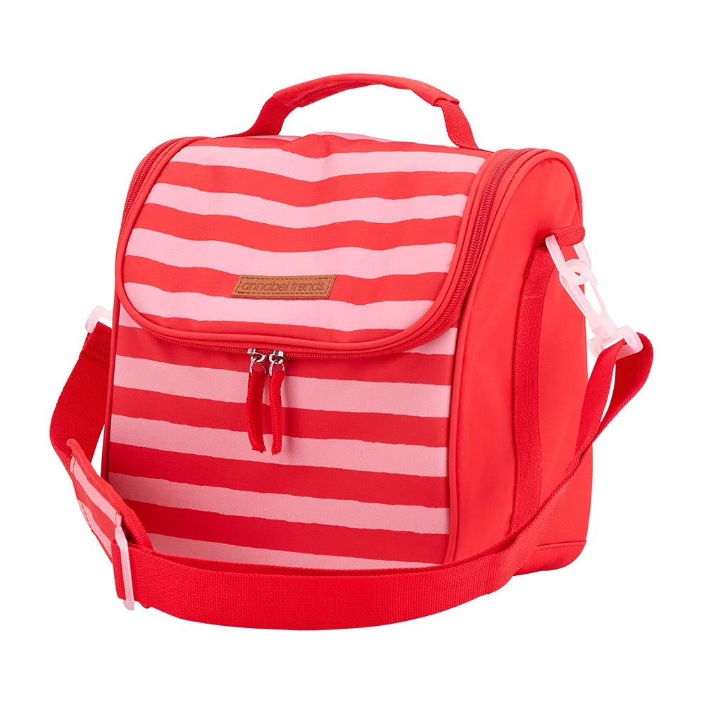 Picnic Lunch Bag -Red Stripe