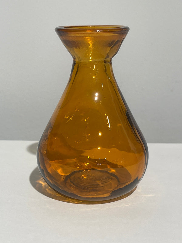 Nova Bottles - Recycled Glass vase- Assorted Oranges