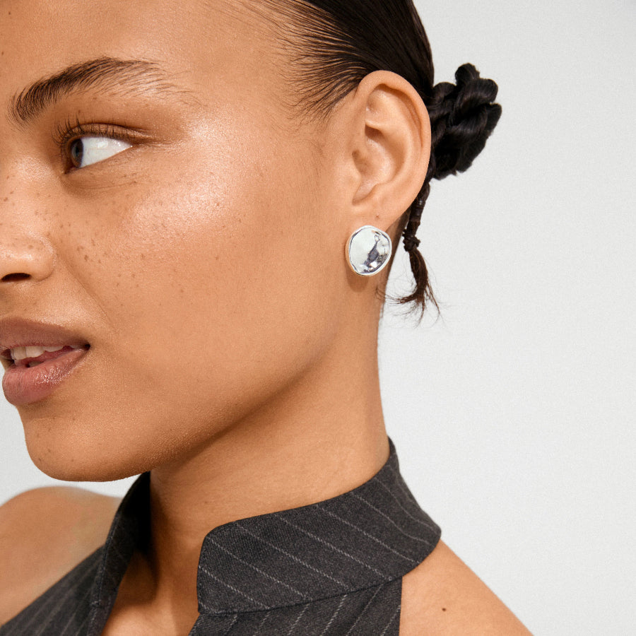 Sparkle Earrings - Silver plated