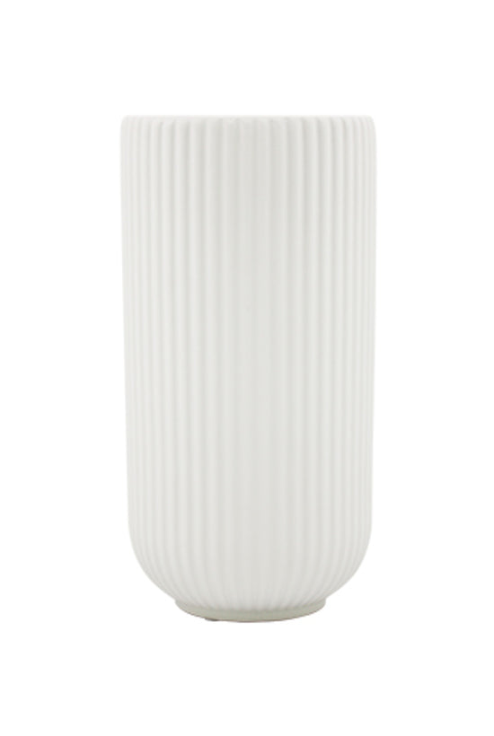 Anri Ribbed Ceramic Vase Small