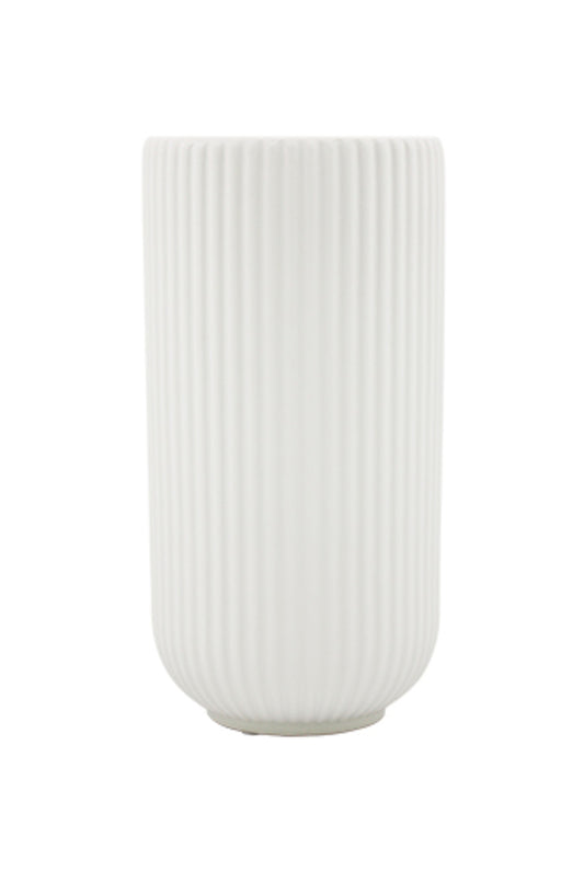 Anri Ribbed Ceramic Vase Small