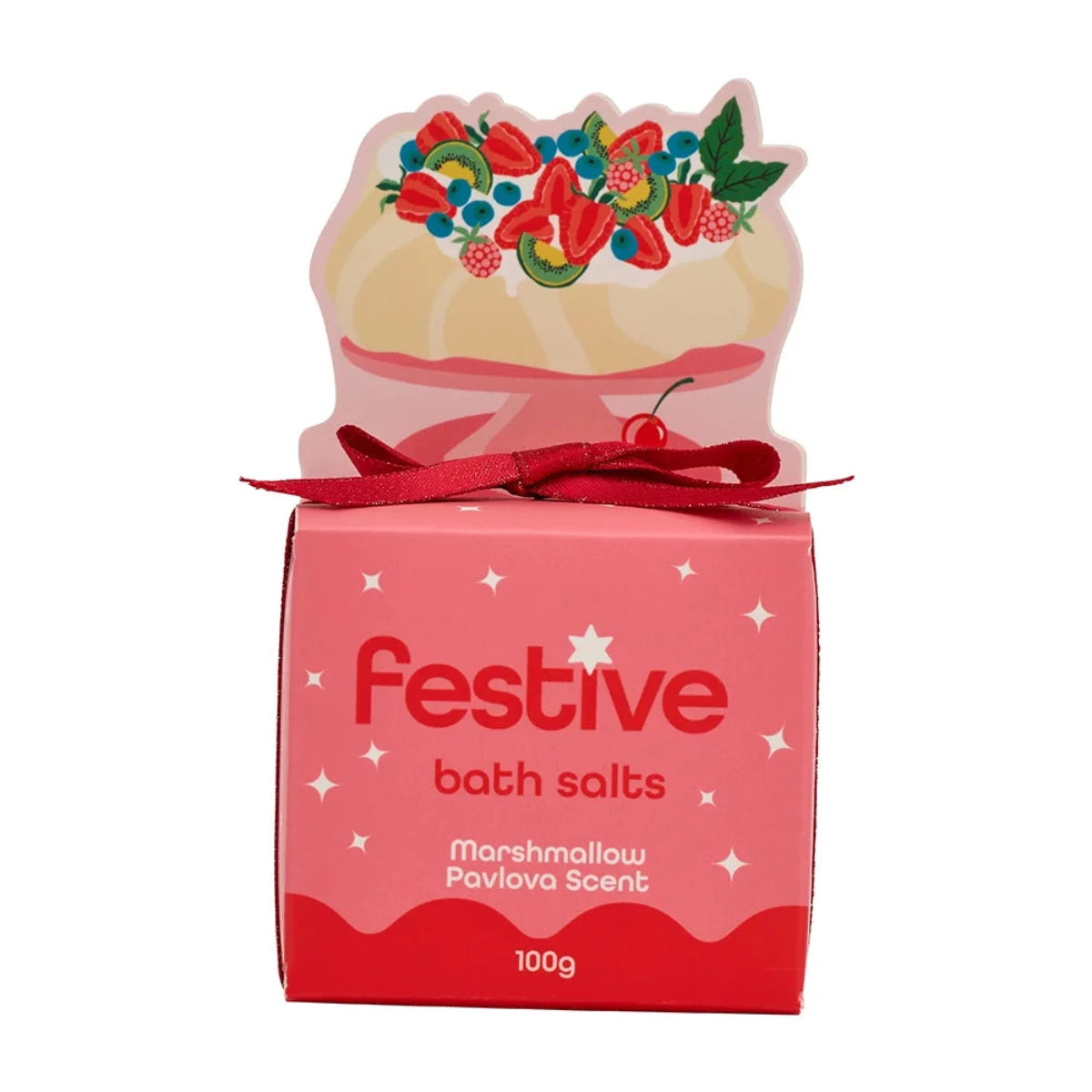 XMAS Festive Bath Salts Pavlova - Marshmallow Pavlova