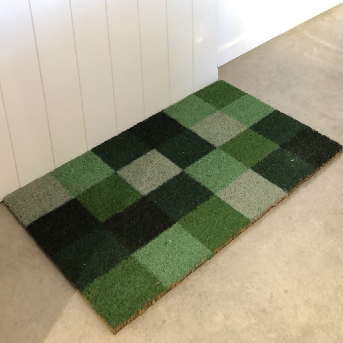 Doormat Boxed in Green