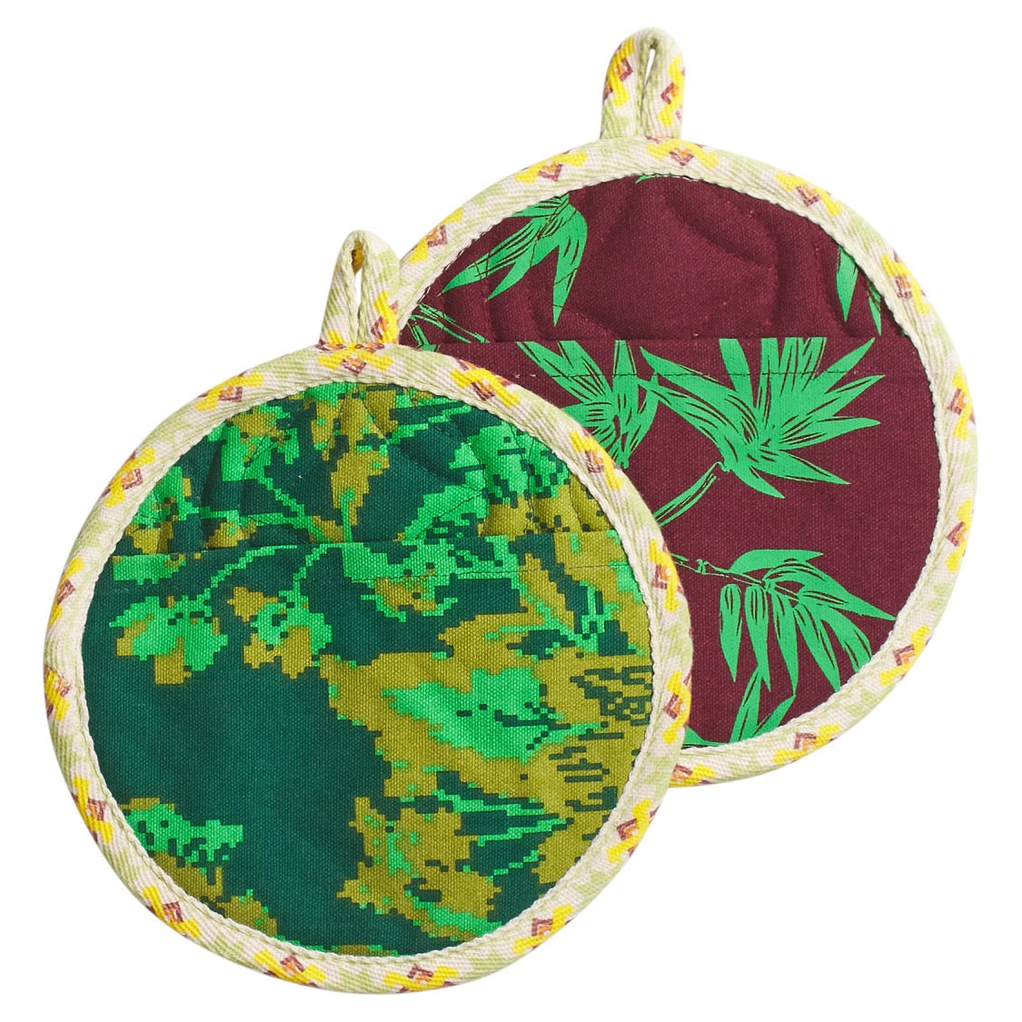 Sage and Clare Hazel Pot Holder set2