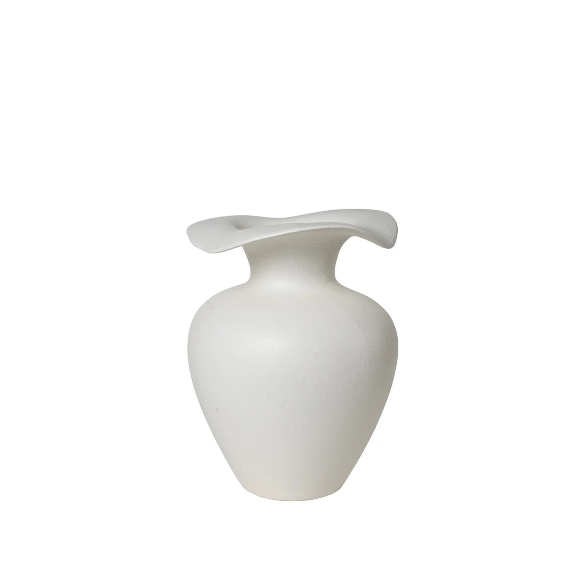 BROSTE Vase Florentina M - Off-White
