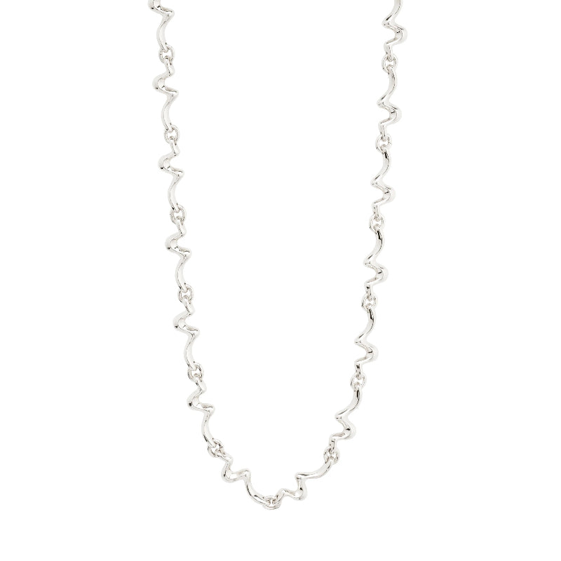 Penelope Recycled Necklace - Silver Plated
