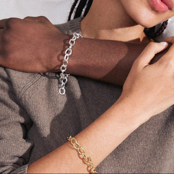 Amiri Recycled Bracelet - Gold Plated