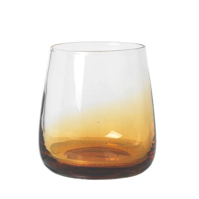 Broste Amber Short Tumbler - Set/4