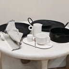 ANKARA Serving Plate Large - Black