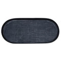 ANKARA Oval Small Tray - Black