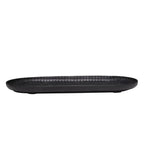 ANKARA Oval Small Tray - Black