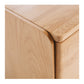 Cube Natural Oak Side Table 2drw (Oak Top) (pre order)