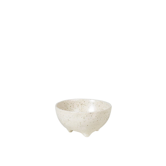 BROSTE Nordic Vanilla Large Bowl w/Feet