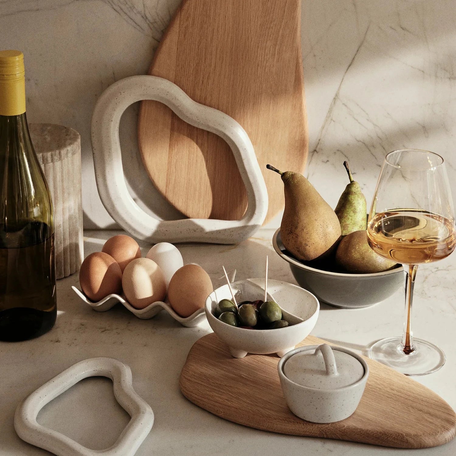 BROSTE Nordic Vanilla Egg Tray