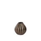 BROSTE Vase Wide S - Antique Brown