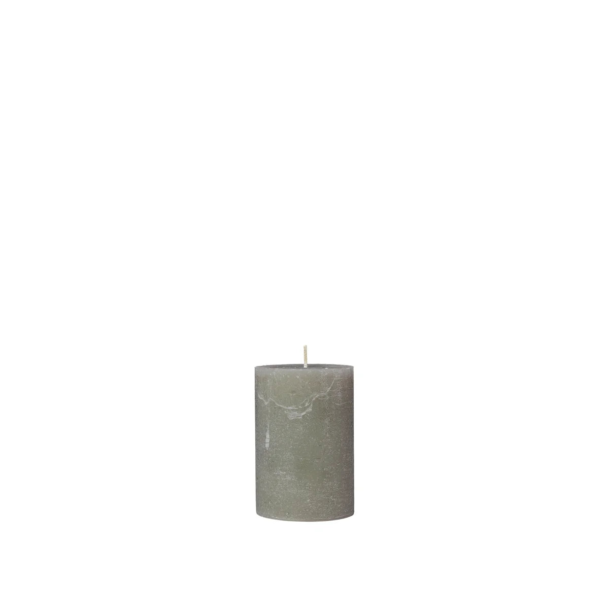 BROSTE Candle Pillar H100 - Grape Leaf Green