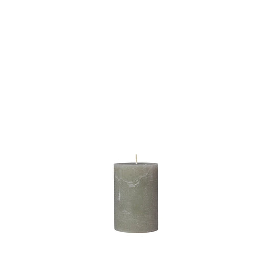 BROSTE Candle Pillar H100 - Grape Leaf Green