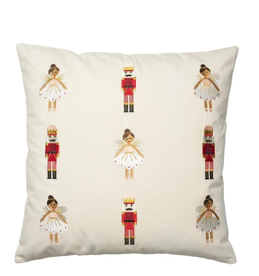 BROSTE Cushion Fairy Tale - Red/Off White 50X50cm