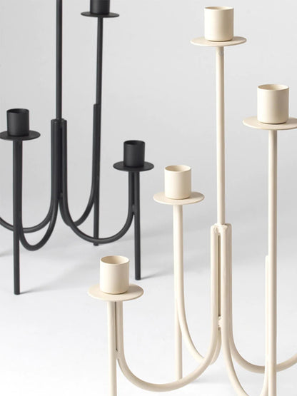 BROSTE Candlestick Farri Light Warm Grey