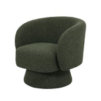 Swivel accent chair - Forest Green