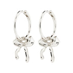 Cassian hoop earrings Silver-plated