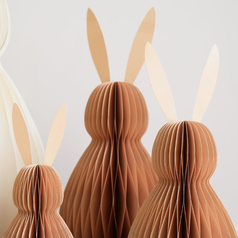 Sustainable Paper Bunny - Honey