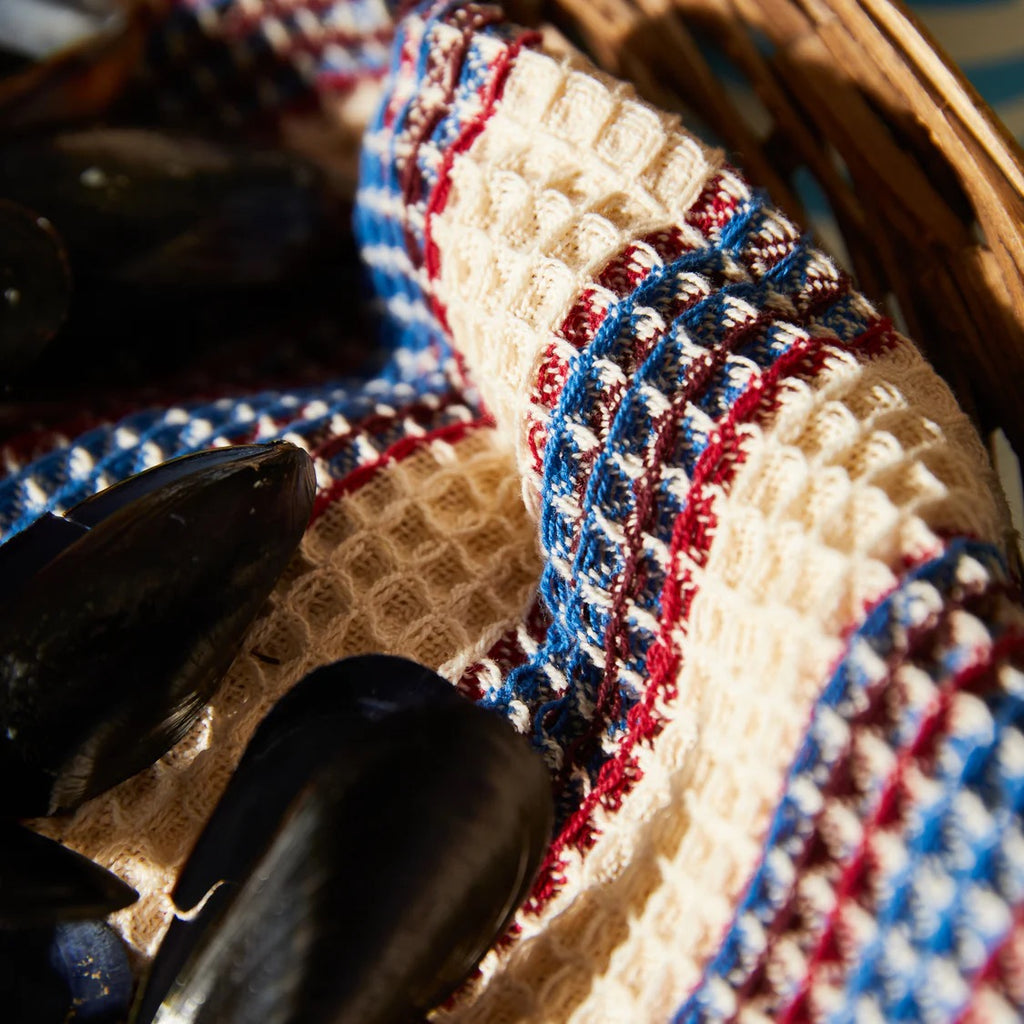 Sage and Clare Anise Tea Towels - Azure