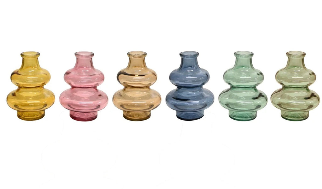 Fletcher Recycled Glass Bottles / Vases