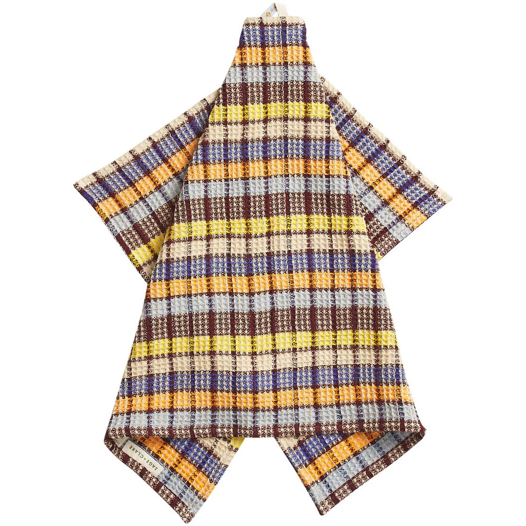 Sage and Clare Stela Tea Towel - Cornflower