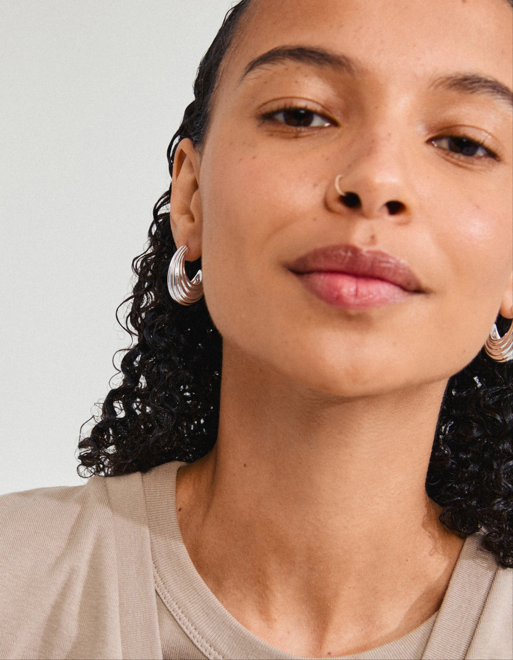 Asle Earrings - Silver Plated