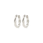 Declan Recycled Earrings - Silver Plated