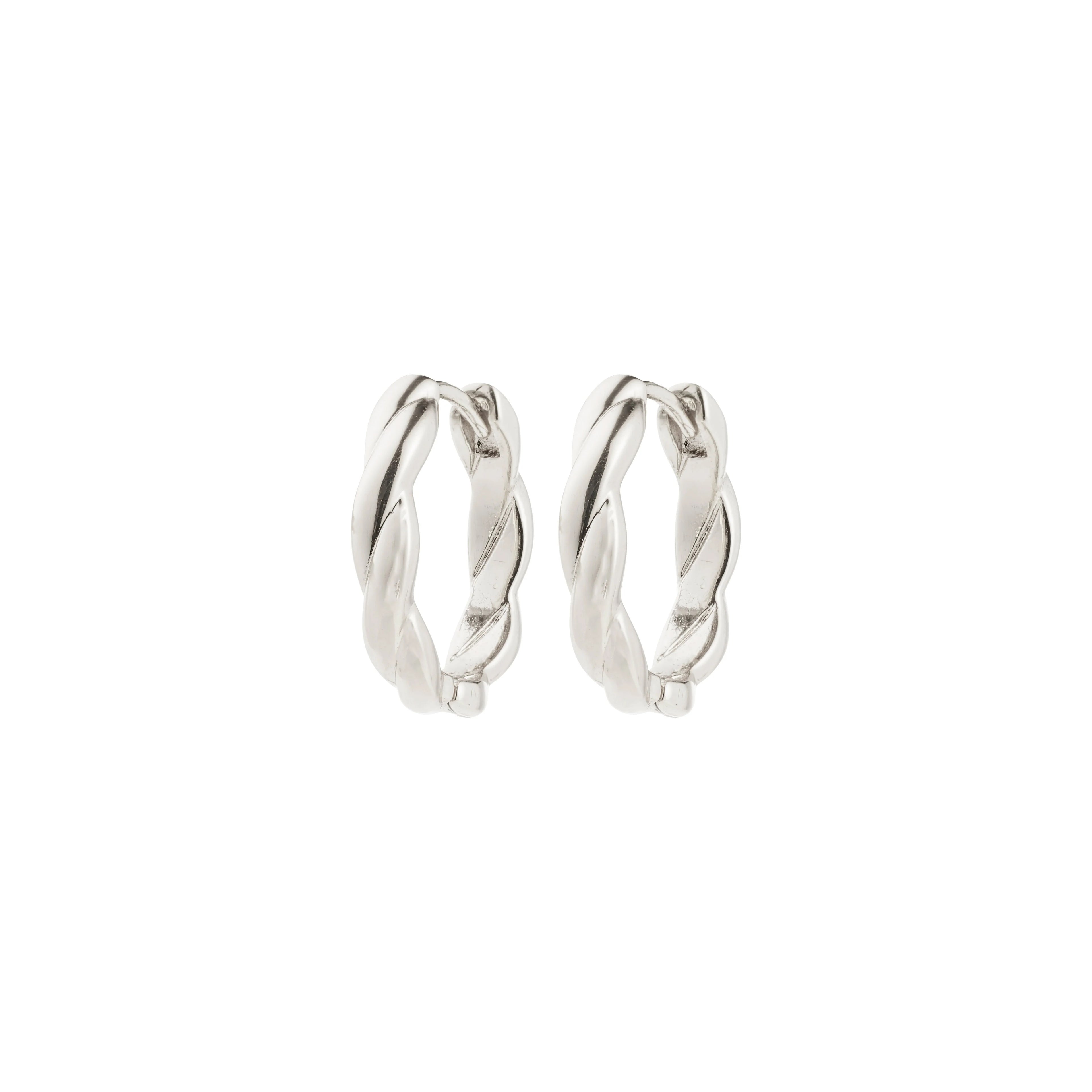 Declan Recycled Earrings - Silver Plated
