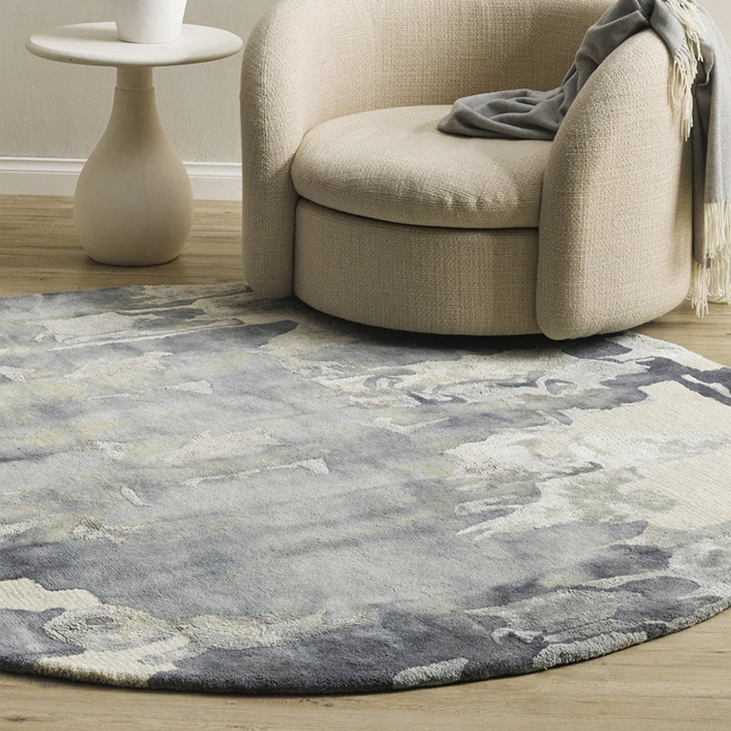 Cape Brett Round Floor Rug 210d - preorder
