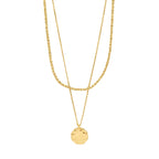 Declan Recycled Necklace - Gold Plated
