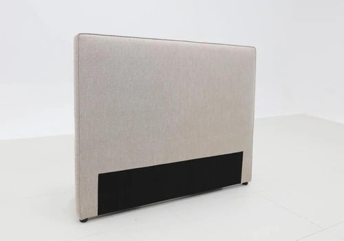 Piped Edge Headboard | Taupe Double/Queen - Preorder