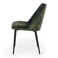 Sally Dining Chair Velvet Moss Green - Preorder