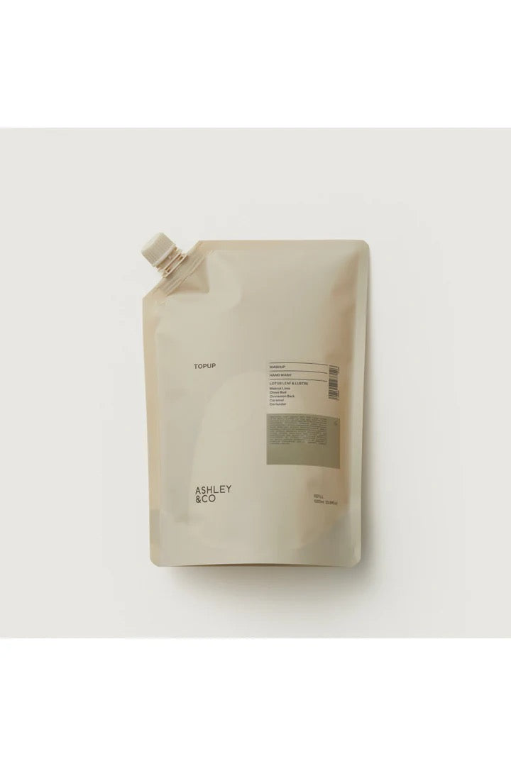 Ashley & Co Hand Wash Topup Refill - Lotus Leaf& Lustre