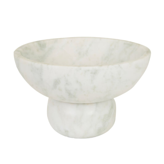 Rufus Indra Goblet Bowl - Green Onyx Marble