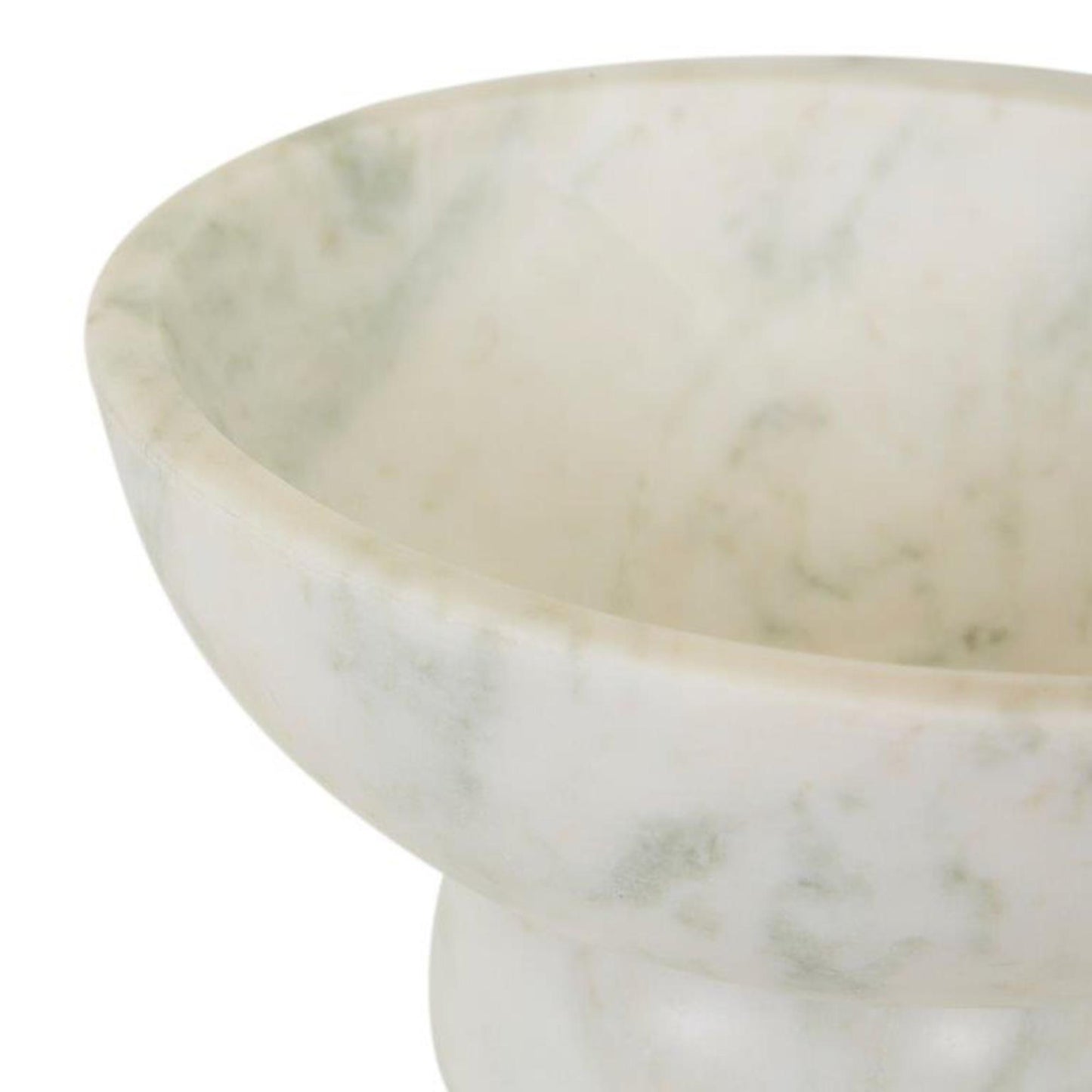 Rufus Indra Goblet Bowl - Green Onyx Marble