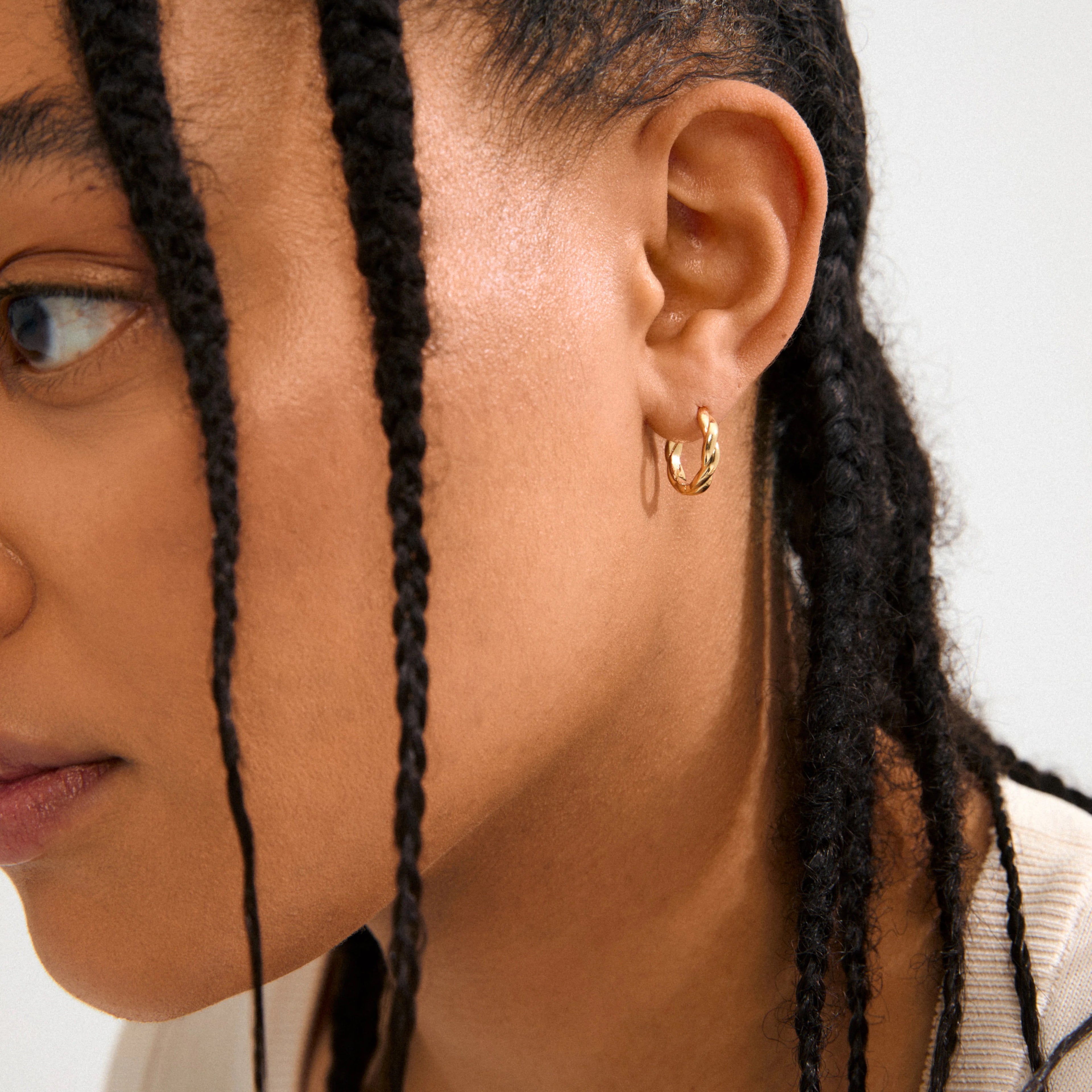 Declan Recycled Earrings - Gold Plated