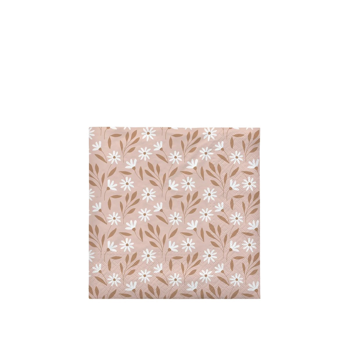 Broste Paper Napkin Meadow - Soft Pink/Cinnamon Sand