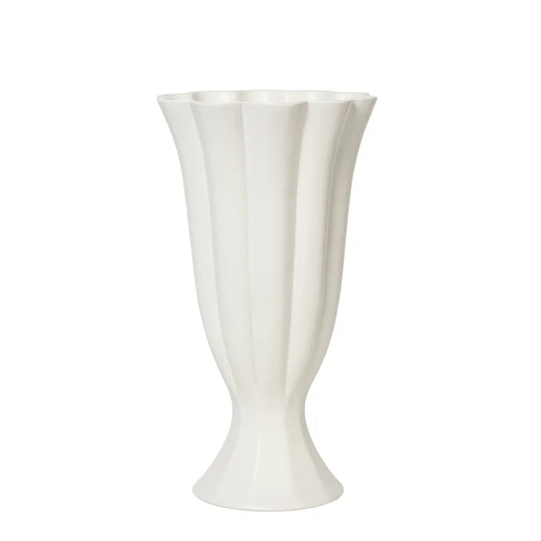 Broste Heli Vase Large - Cream