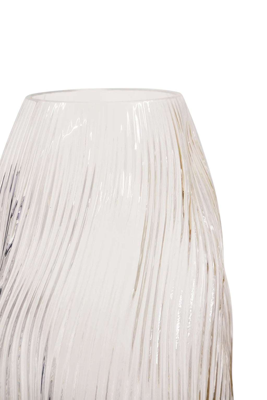 Venus Glass Vase Tall - Clear