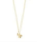 Zhuri Recycled Necklace 2-in-1 Set - Gold Plated