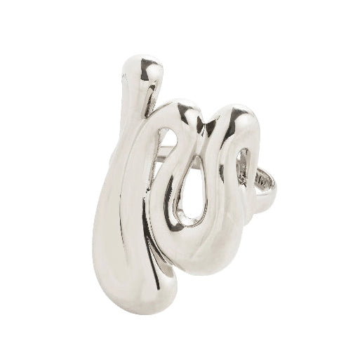 Adriel recycled Ring - Silver Plated