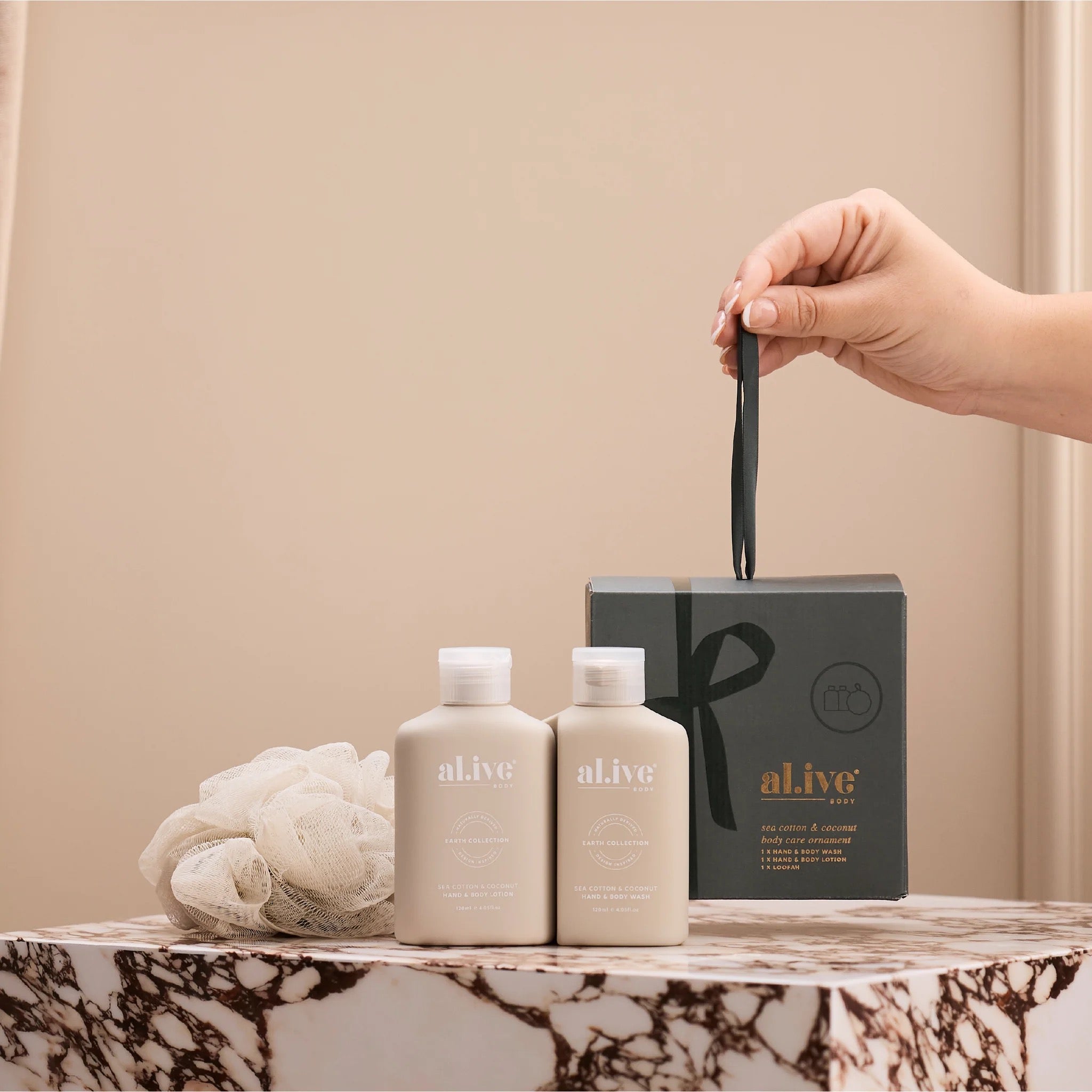 Alive Body - Body Care Ornament - Sea Cotton & Coconut