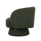 Swivel accent chair - Forest Green